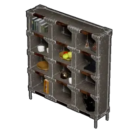 Metal Shelf Set