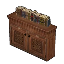 Antique Storage Cabinet Set