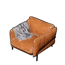 Leather Chair Set
